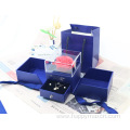 Wholesale jewelry gift boxes with rose flower